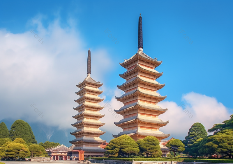 云南白金大气阳光下寺庙宗教古代建筑户外摄影,高清,摄影图,摄影图片,图片大全,摄影图免费下载